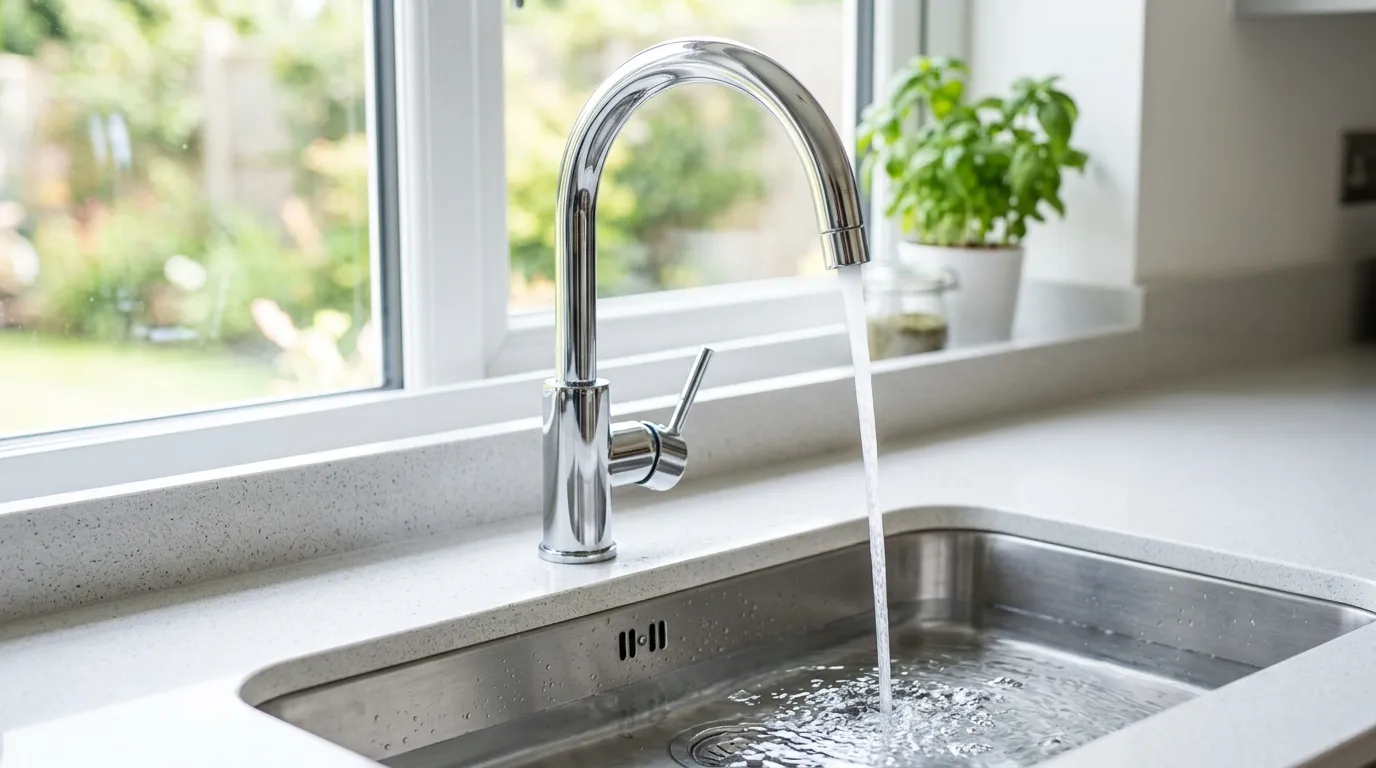 Local Plumbing Master Pros same day plumber fixing a faucet in North Wales, PA